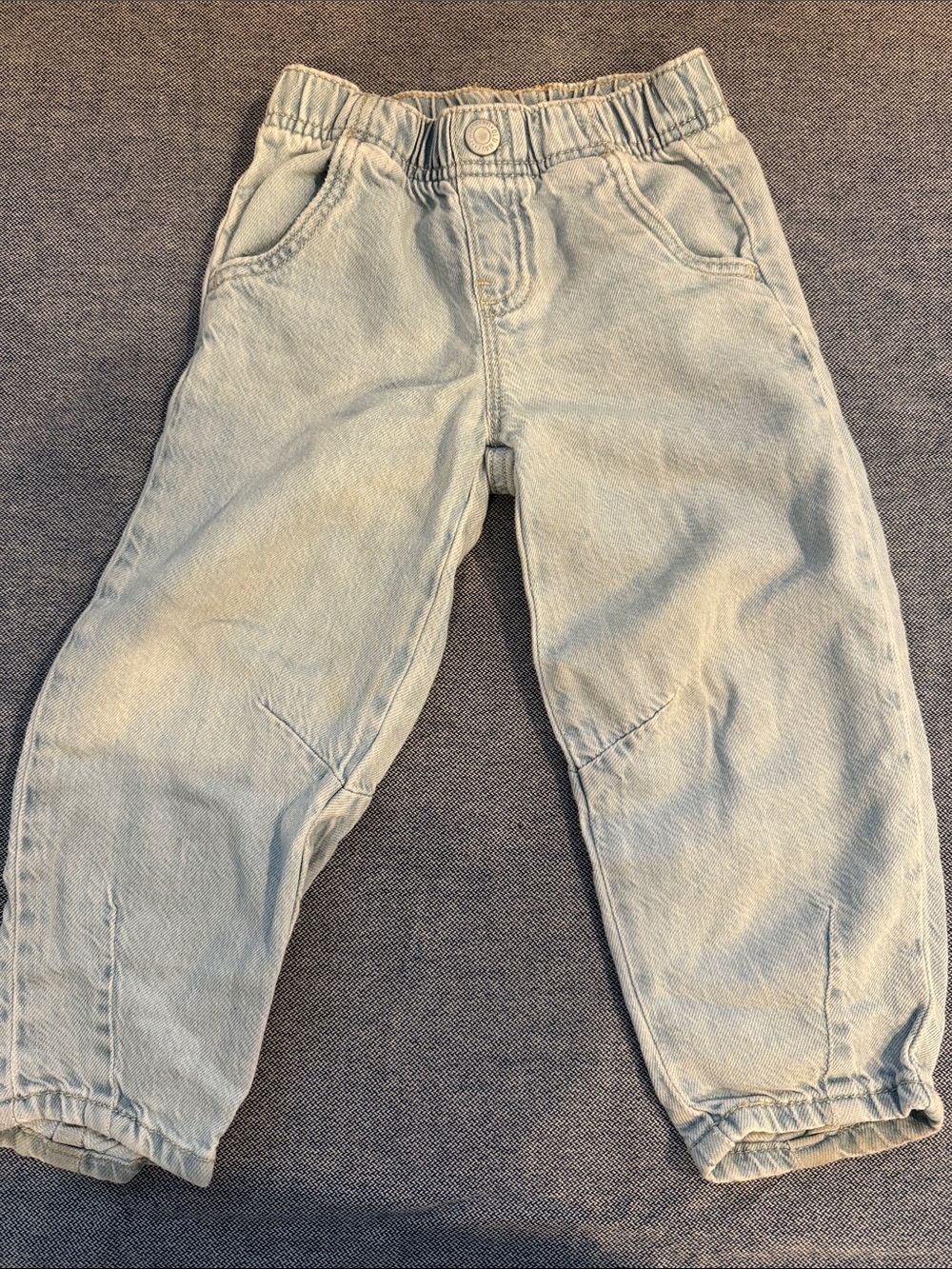 Old Navy Light Wash Barrel Jeans for Kids